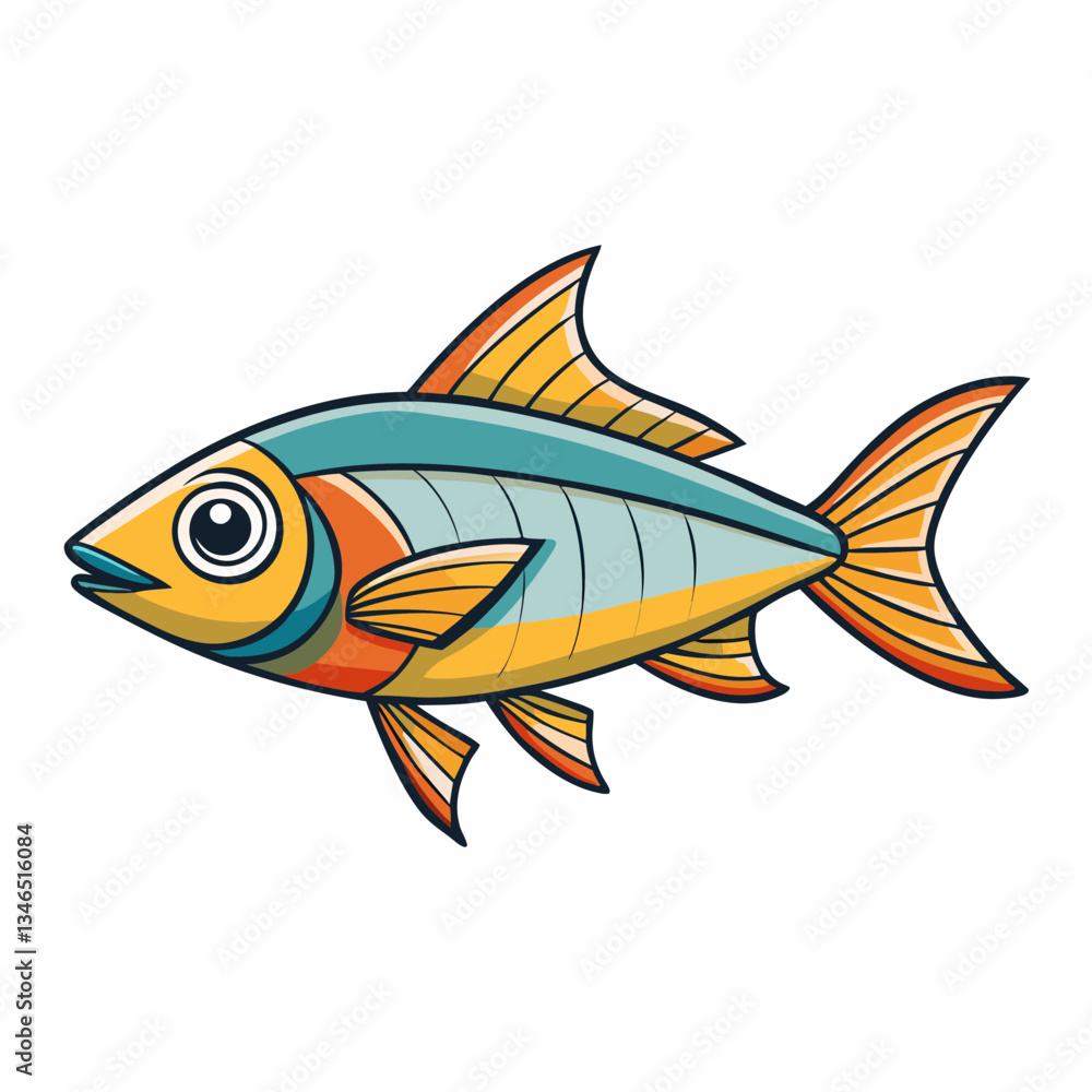 tetra fish on a white background tetra fish on a white background
