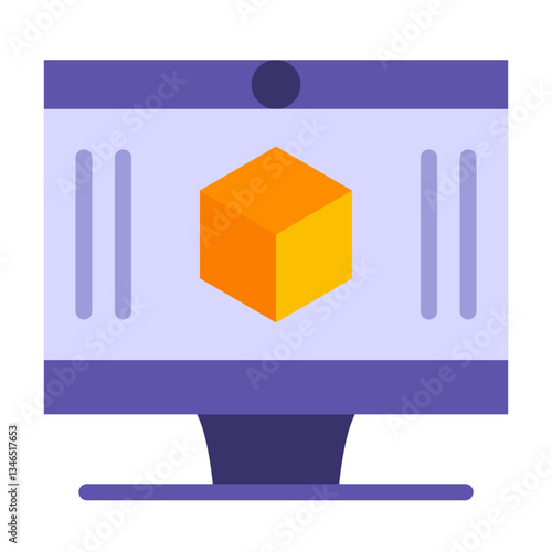 LAN Party Vector Design Icon Style