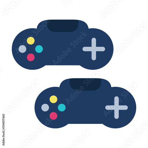 Multiplayer Vector Design Icon Style