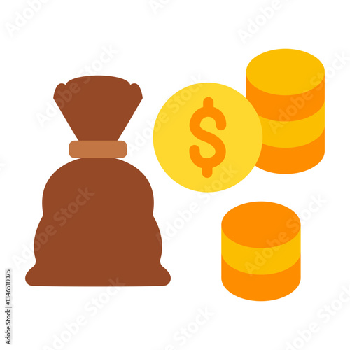Capital Vector Design Icon Style