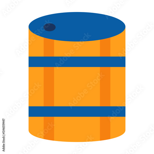 Barrel Vector Design Icon Style