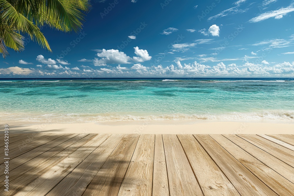 Fototapeta premium Maldives Travel Banner