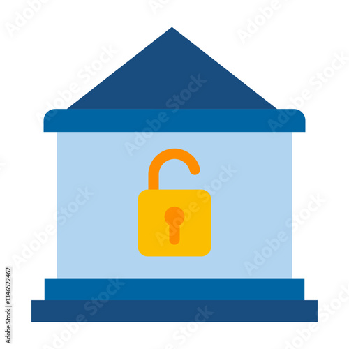 Open Government Vector Design Icon Style
