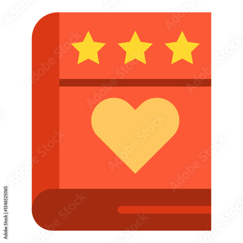 Book Lover Vector Design Icon Style