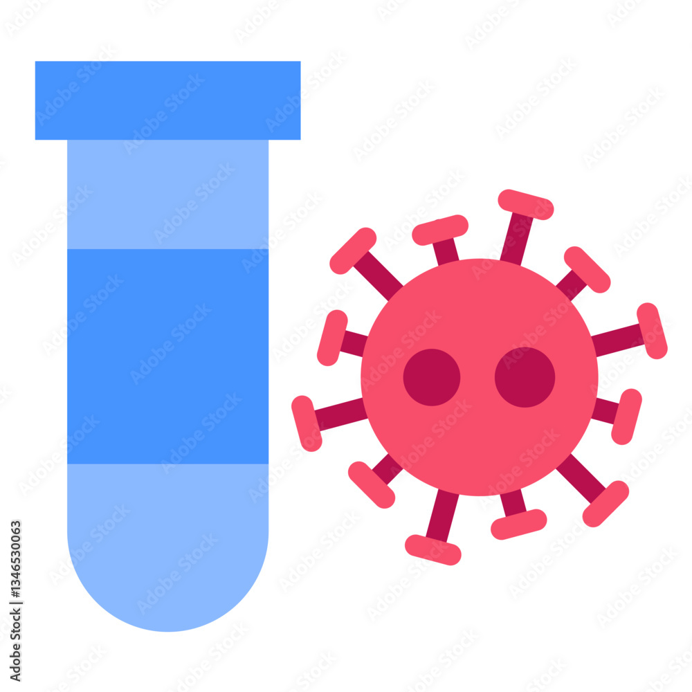Serology Vector Design Icon Style Serology Vector Design Icon Style