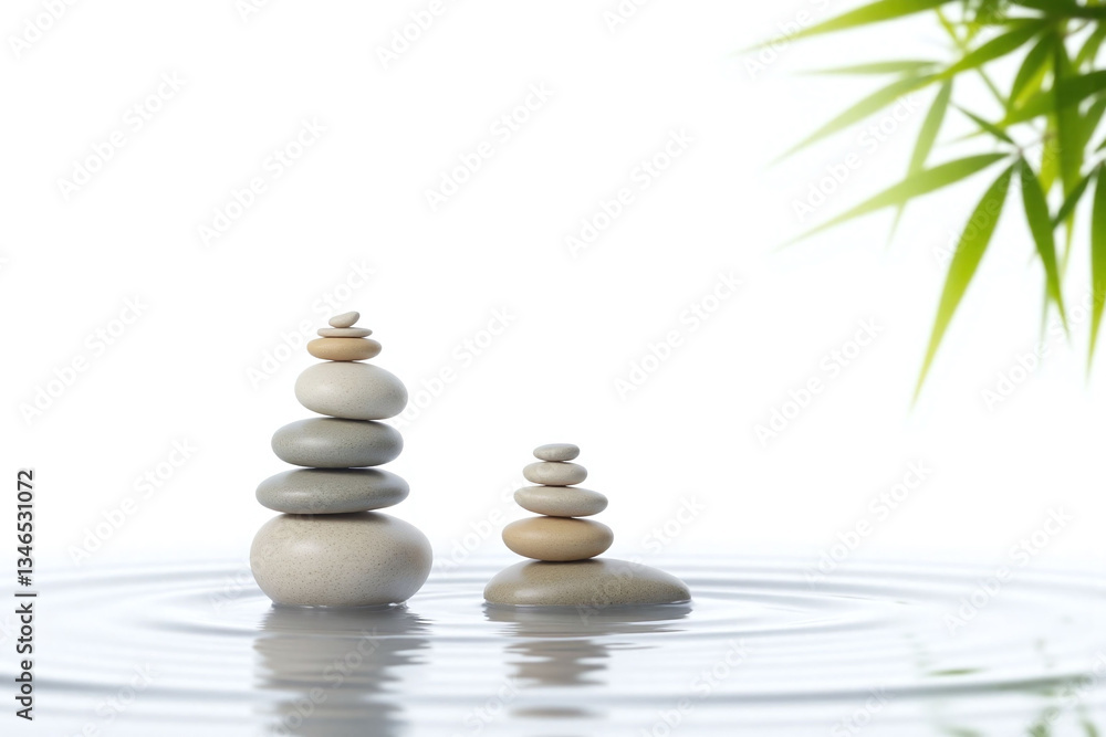 stack of rocks sitting on top of a body of water stack of rocks sitting on top of a body of water