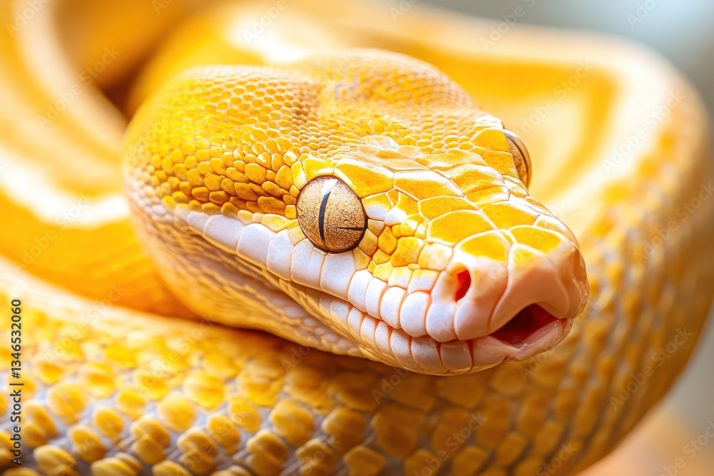 Fototapeta premium Close-up Snake Banner