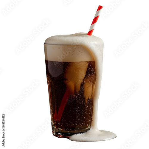 Sodas on transparent background