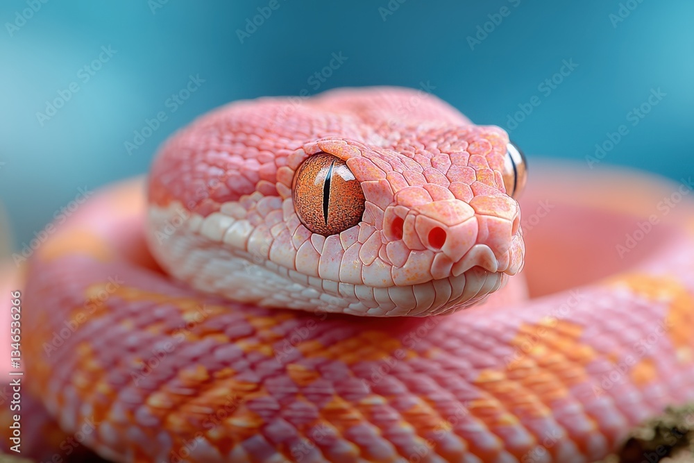 Obraz premium Close-up Snake Banner