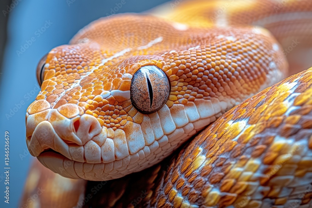 Fototapeta premium Close-up Snake Banner