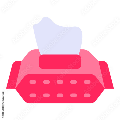Baby Wipes Vector Design Icon Style