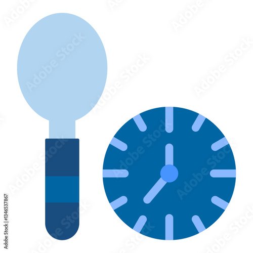 Lunchtime Vector Design Icon Style