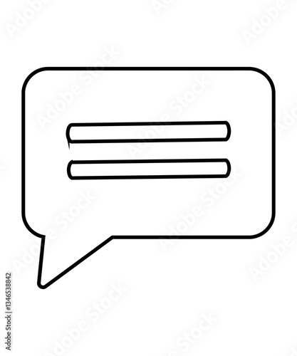 speech bubble icon