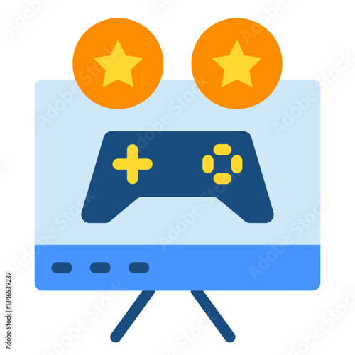 Gamification Vector Design Icon Style