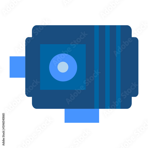 Racing Camera Vector Design Icon Style
