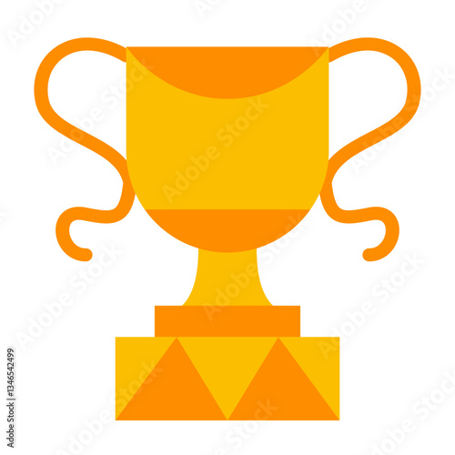 Trophy Vector Design Icon Style