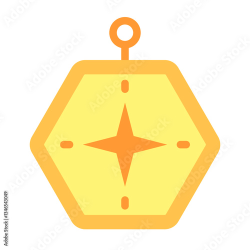 Compass Vector Design Icon Style