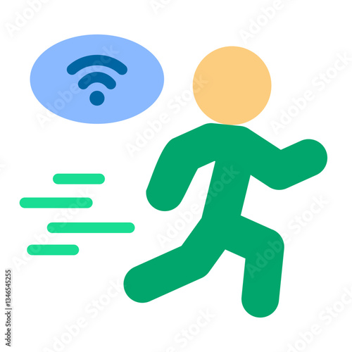 Motion Vector Design Icon Style