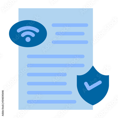 Authorization Vector Design Icon Style