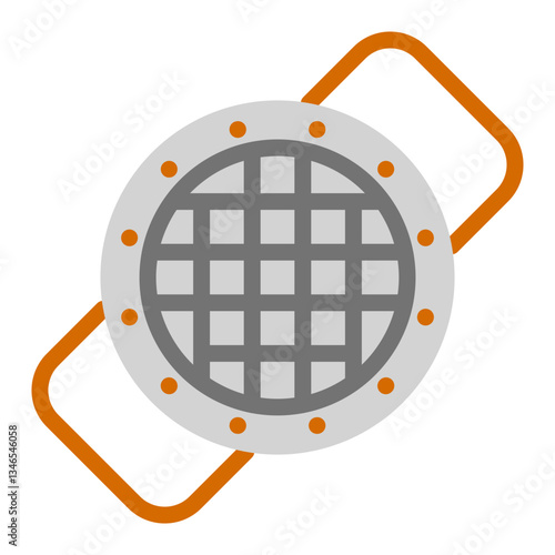 Strainer Vector Design Icon Style