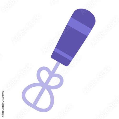 Whisk Vector Design Icon Style
