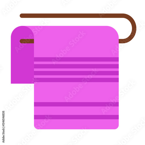 Towel Vector Design Icon Style