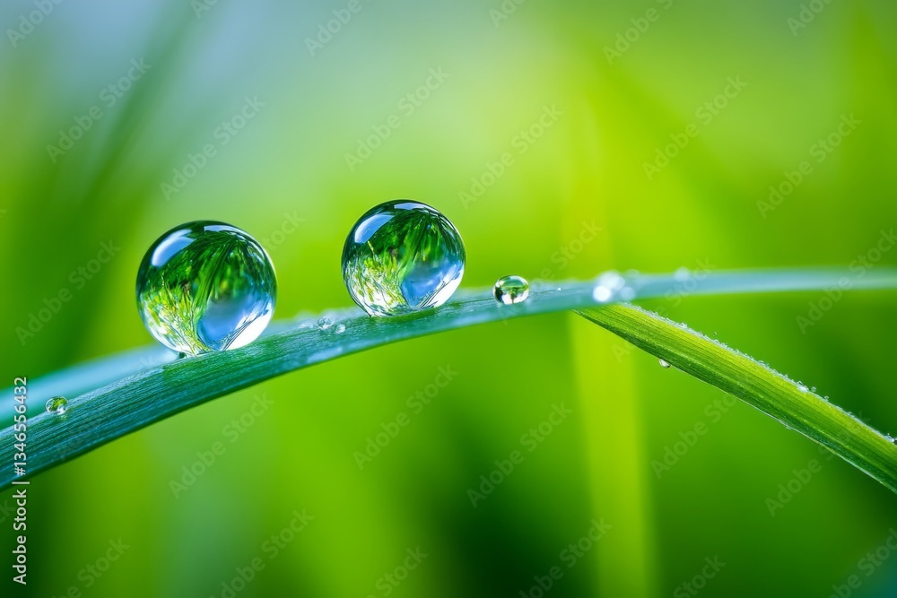 The world of natural reflection. The world of natural reflection.