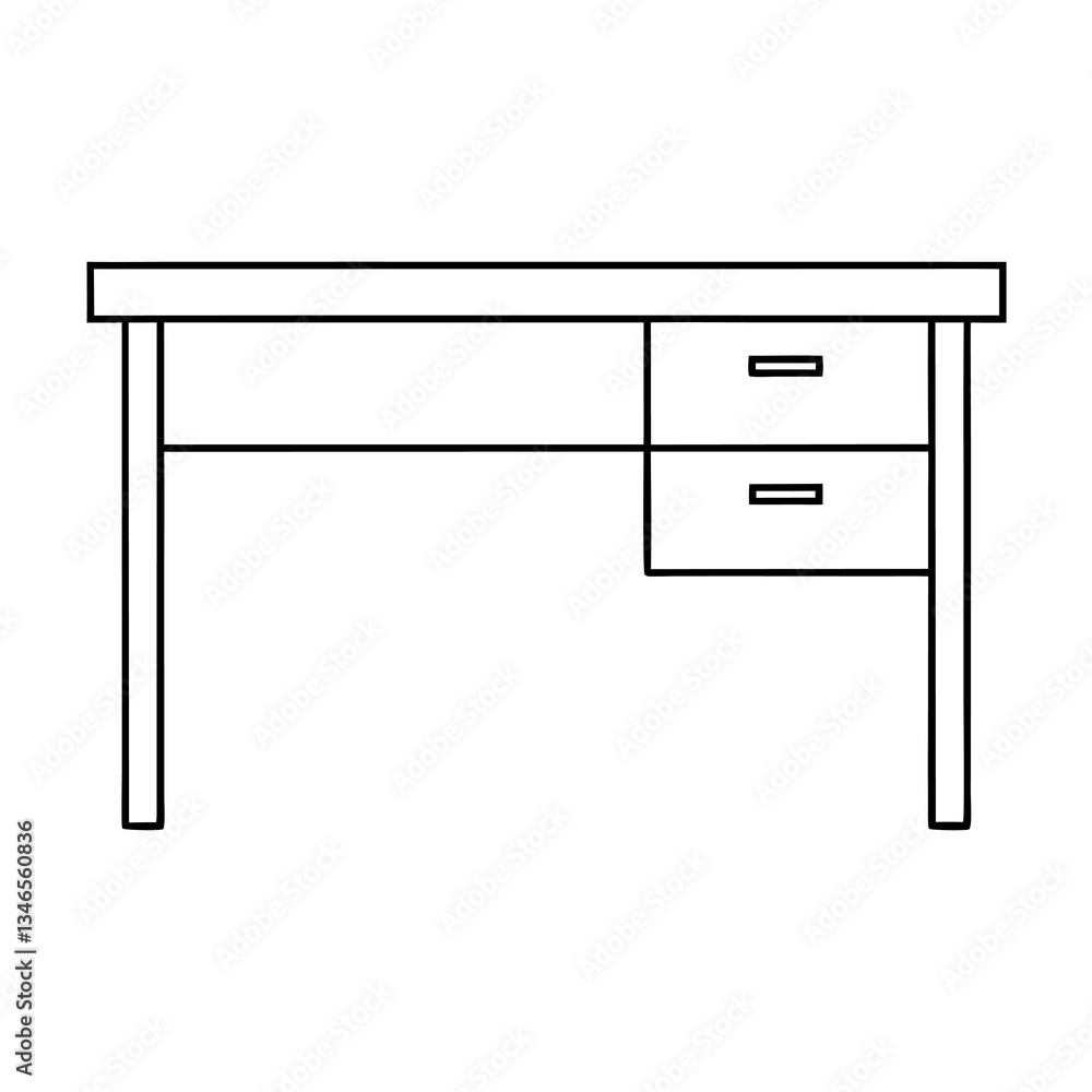 vector illustration of a table vector illustration of a table