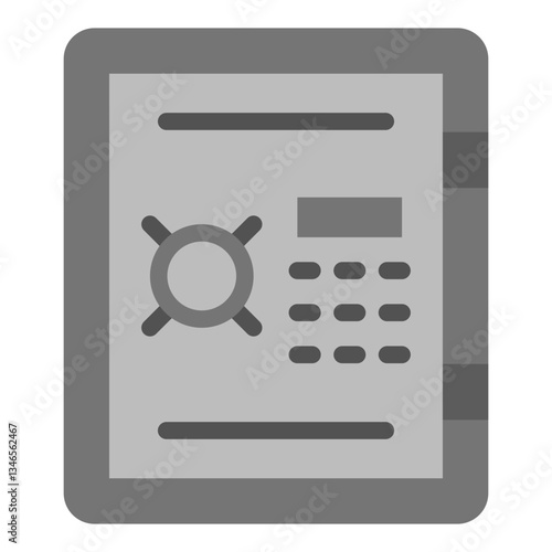 Vault Vector Design Icon Style