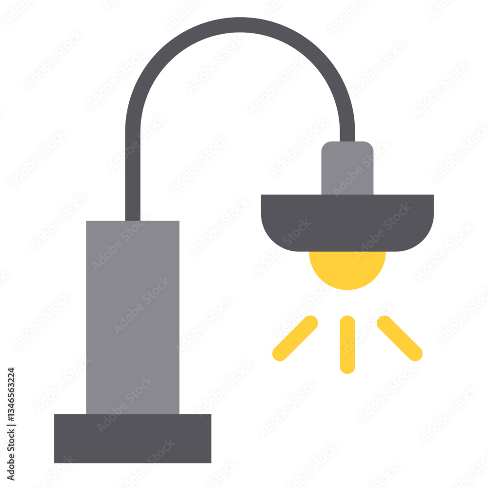 Obraz premium Streetlight Vector Design Icon Style