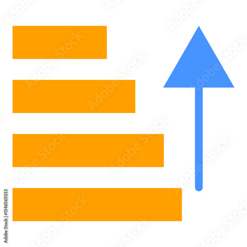 Sort Vector Design Icon Style