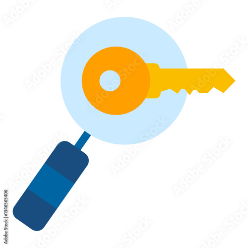 Keyword Vector Design Icon Style