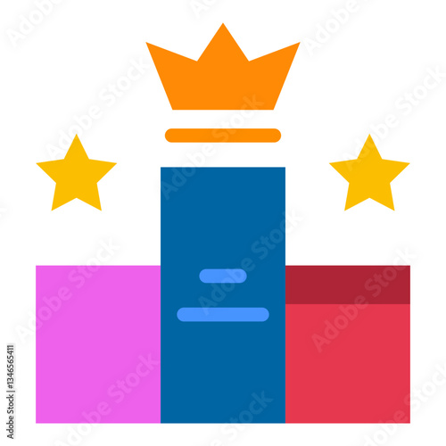 Ranking Vector Design Icon Style