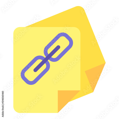 Backlink Vector Design Icon Style