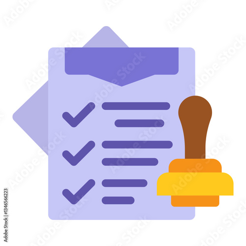 Authority Vector Design Icon Style