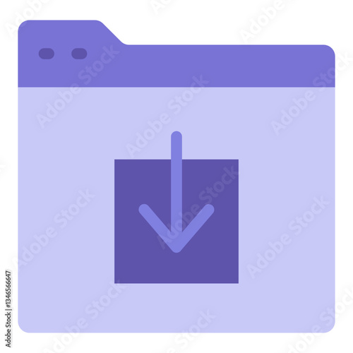 External Linking Vector Design Icon Style