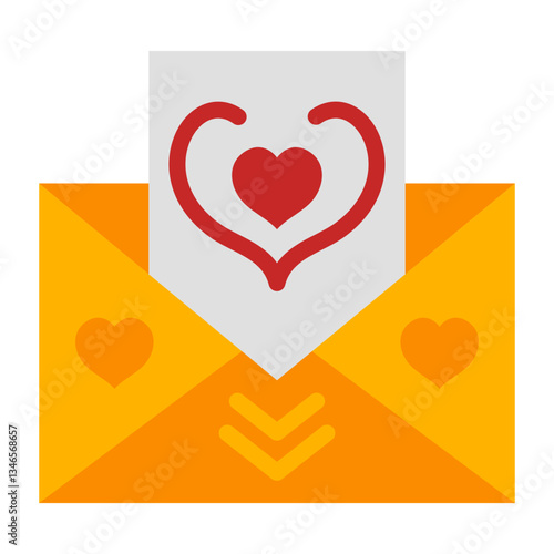 Love Letter Vector Design Icon Style