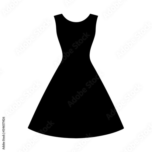 Elegant wedding dress on a mannequin isolated on white background