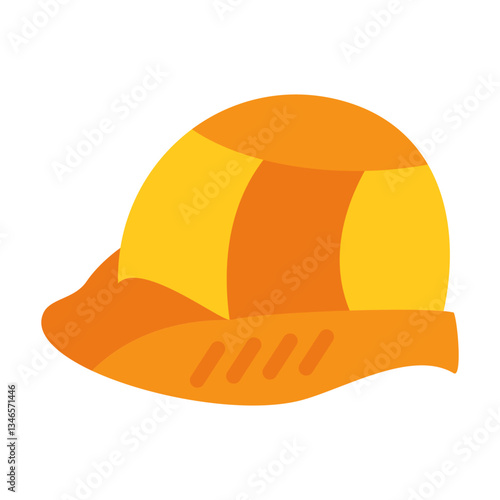 Engineer Hat Vector Design Icon Style