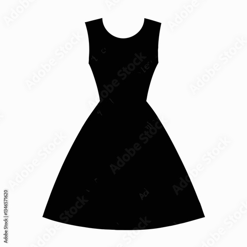 Elegant wedding dress on a mannequin isolated on white background