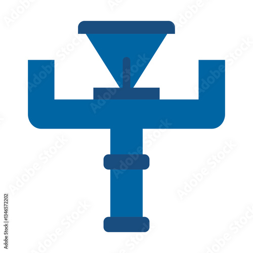 Industry Pipe Vector Design Icon Style