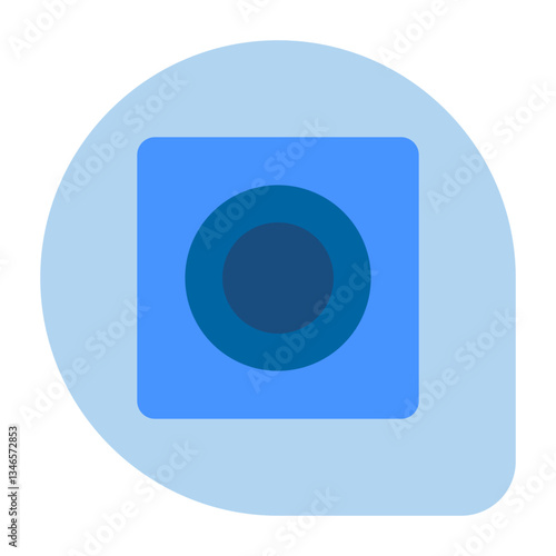 Radio Button Vector Design Icon Style