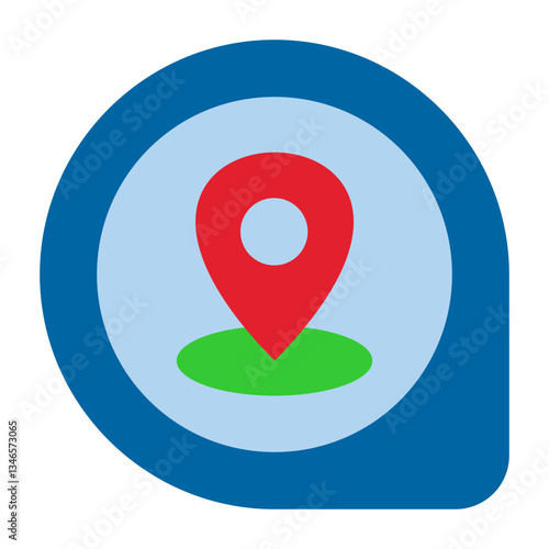 Location Vector Design Icon Style