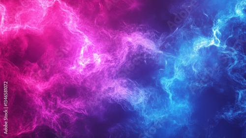 Electric neon gradient background with bold cyan magenta swirling textures creating a dynamic and visually captivating backdrop