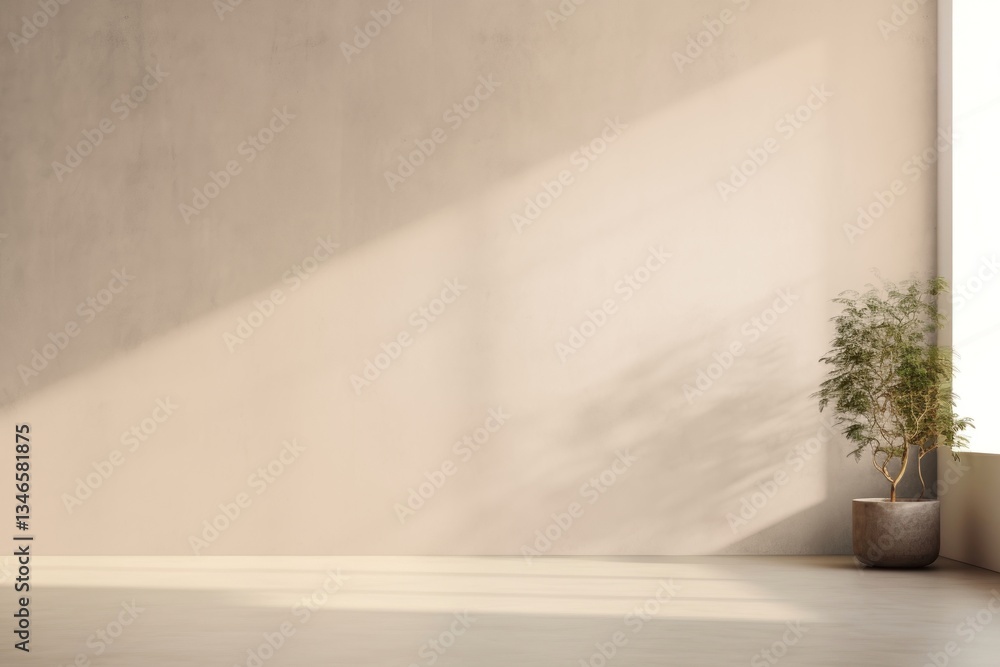 Fototapeta premium Wall space, home interior design