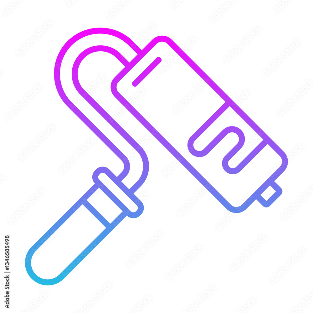 Paint roller Icon Paint roller Icon