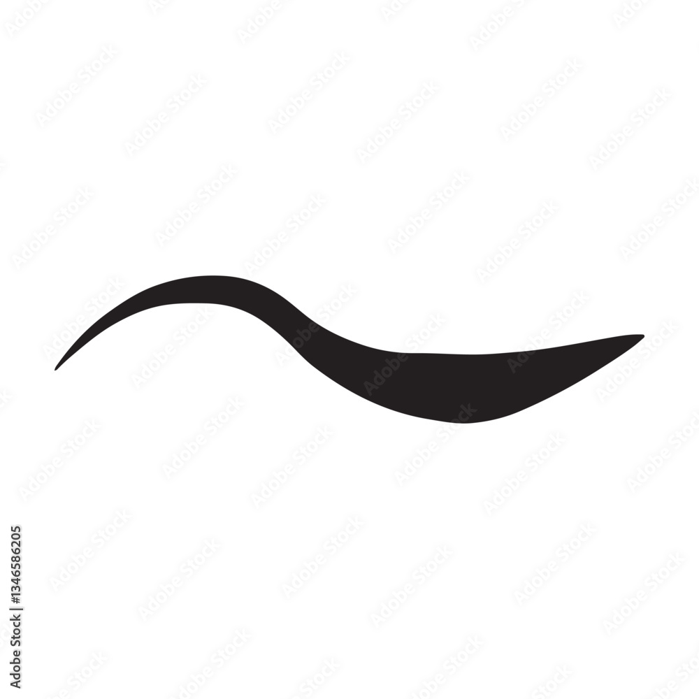 Swash Vector Art Icon
