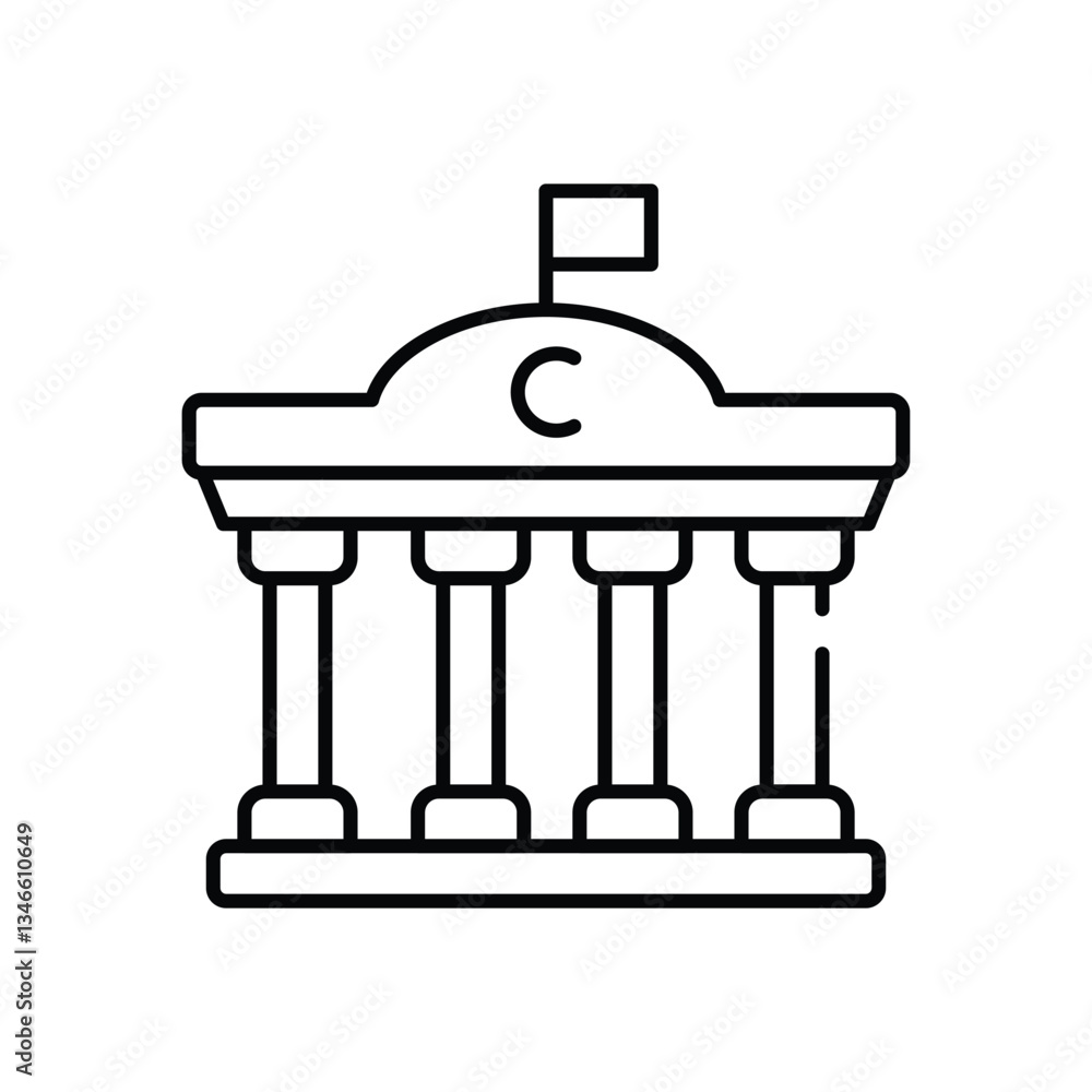 Court Vector icon Court Vector icon
