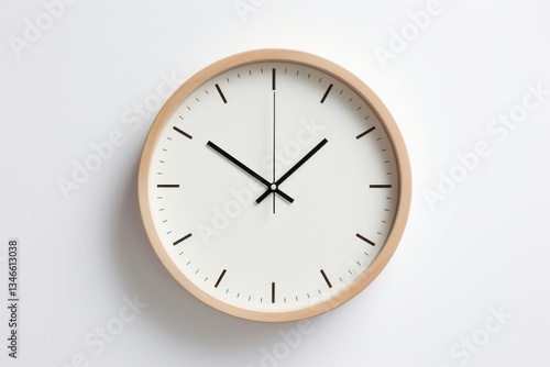 Wallpaper Mural Clock white background wristwatch furniture. Torontodigital.ca