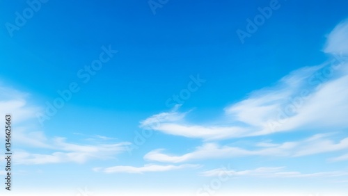 blue sky with clouds